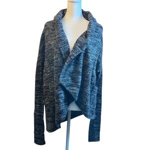 Kooples XS Cardigan Sweater Shawl Alpaca Minimal Whimsy Coastal Grandma Normcore